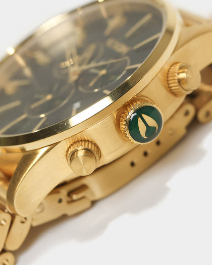 Nixon Men's Sentry Chrono Gold/Green