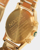 Nixon Men's Sentry Chrono Gold/Green