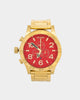 Nixon Men's 51-30 Chrono Gold/Red