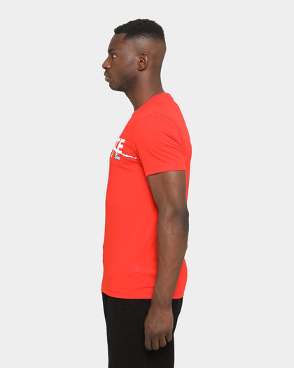 Lacoste Big Logo T-Shirt Corrida/Blanc