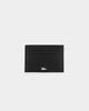 Lacoste FG Leather Card Holder Black
