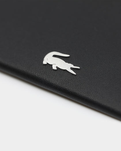Lacoste FG Leather Card Holder Black