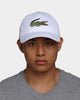 Lacoste Big Croc Cotton Cap White