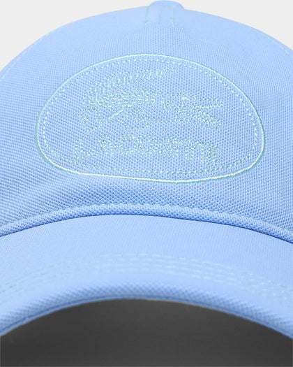 Lacoste Archive Logo Pique Cap Nattier Blue
