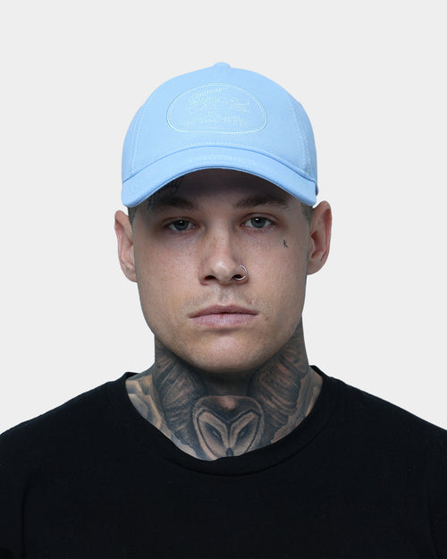 Lacoste Archive Logo Pique Cap Nattier Blue