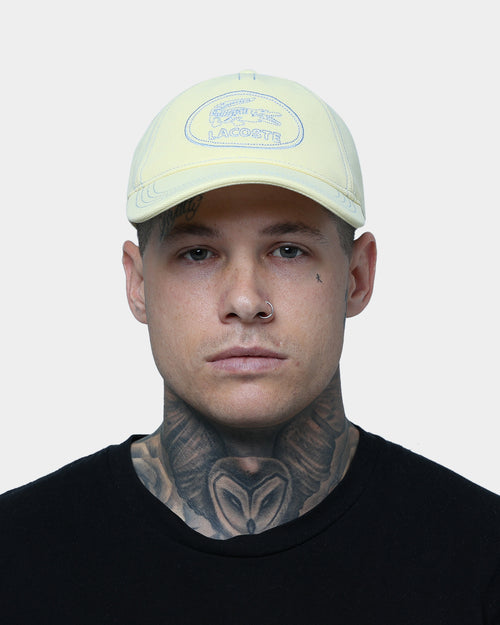 Lacoste Archive Logo Pique Cap Zabaglione
