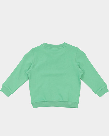 Lacoste Kids' Essential Crewneck Clover Green