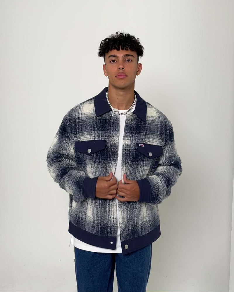 Sherpa Tommy Trucker Jacket Tommy Hilfiger Sherpa Denim Jacket Sale