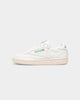 Reebok Women's Club C 85 Chalk / Glen Green / Paperwhite / Excellent Red