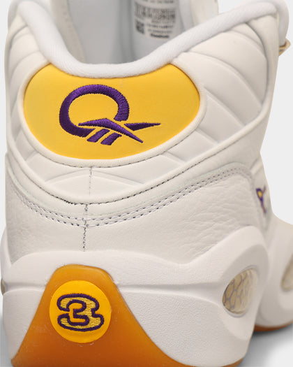 Reebok Question Mid White/Yellow