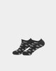 Reebok Men's No Show Sock 3 Pack Black