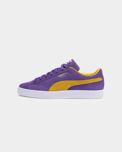 Puma Suede Teams Violet/Yellow