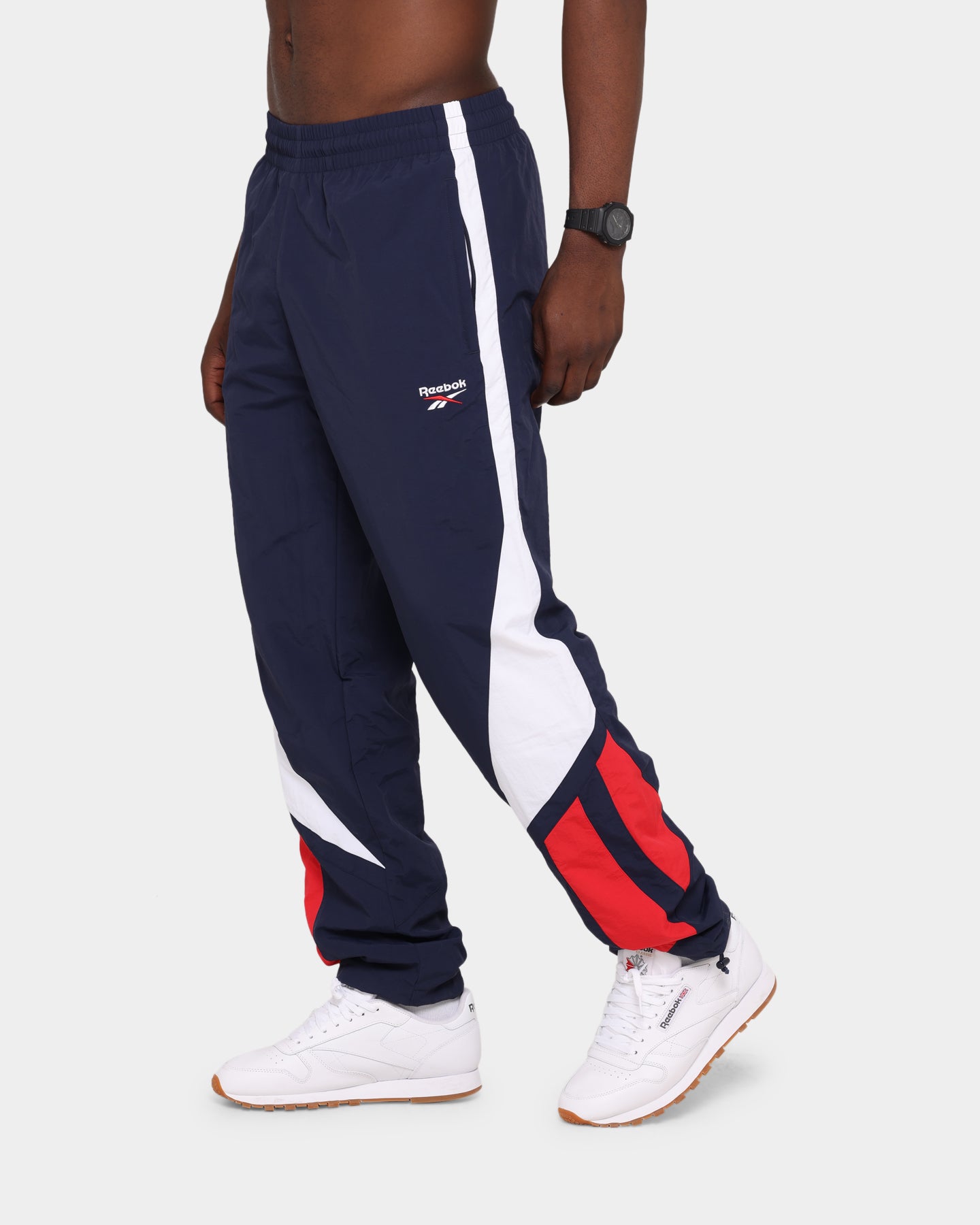 Reebok Classic Twin Vector Track Pants Vector Navy | Culture Kings US