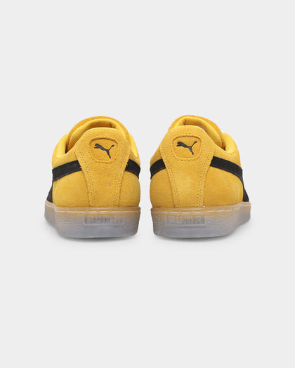 Puma Suede Translucent Shoes Spectra Yellow-Translucent