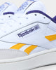 Reebok Club C Revenge White / Collegiate Gold / Bold Purple