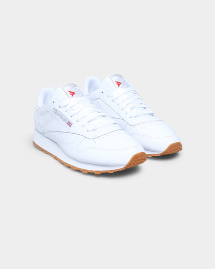 Reebok Classic Leather White/Pure Grey 3/Red