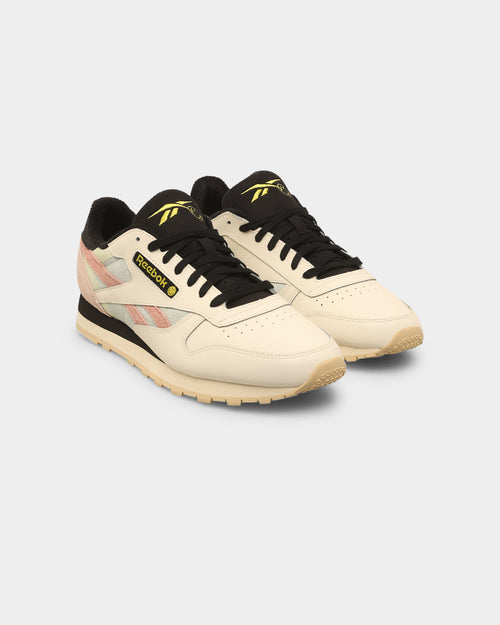Reebok X Smiley Classic Leather CBlack/CWhite/Suede