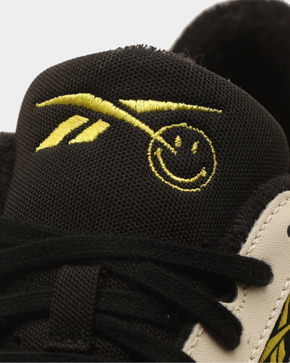 Reebok X Smiley Classic Leather CBlack/CWhite/Suede