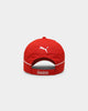 PUMA X Ferrari Motorsports Race Strapback Baseball Cap Rosso Corsa