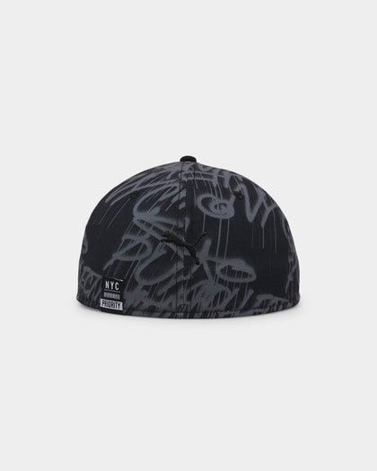 Puma Hometown Heroes NYC Flat Brim Cap Fitted Black