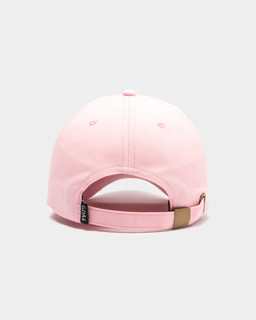 Goat Crew 6panel Precurved Strapback Pink