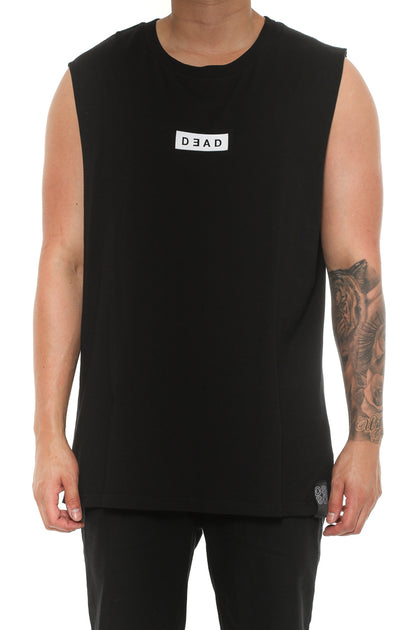 Sixteen Muscle Tee Black