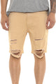SM Thrashed Short Beige