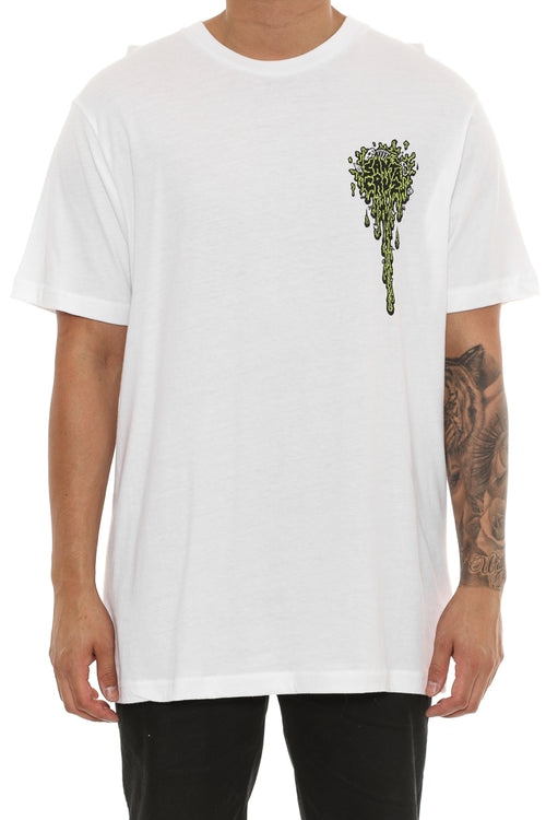 Santa Cruz Skate Barf Tee White