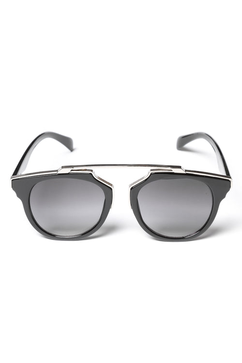 Yhf Los Angeles Blanco Sunglasses Black/Silver