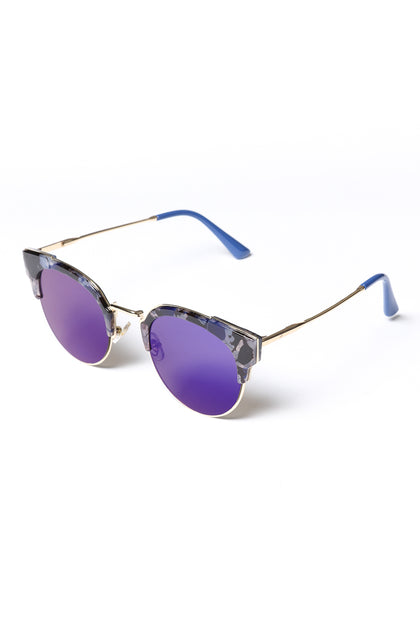 Yhf Los Angeles Alexis Sunglasses Black/Purple