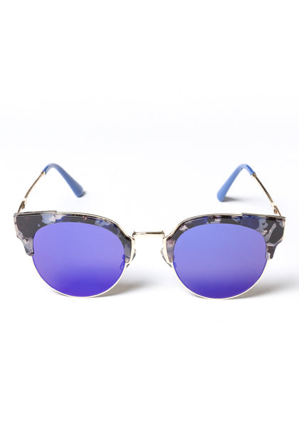Yhf Los Angeles Alexis Sunglasses Black/Purple