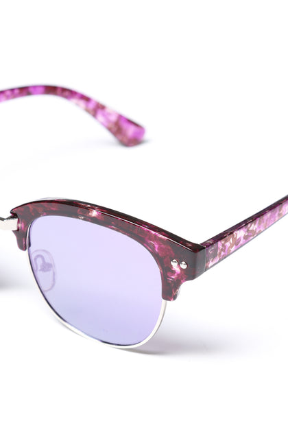 Yhf Los Angeles Dazed Mirror Flat Lens Purple