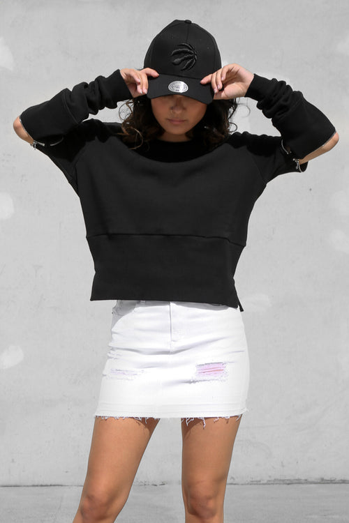 Dead Studios Womens Bailey Sweater Black