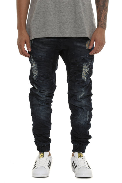 Nena and Pasadena Destroyer Jean Dark Denim