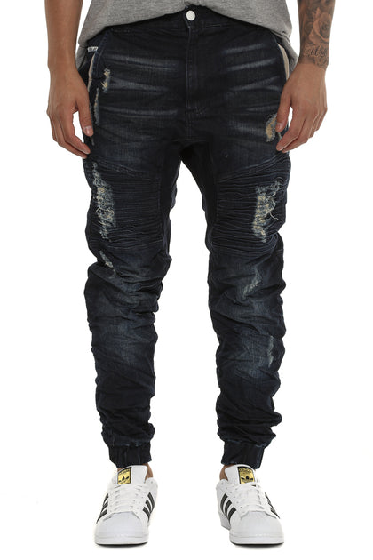 Nena and Pasadena Destroyer Jean Dark Denim