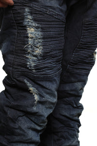 Nena and Pasadena Destroyer Jean Dark Denim