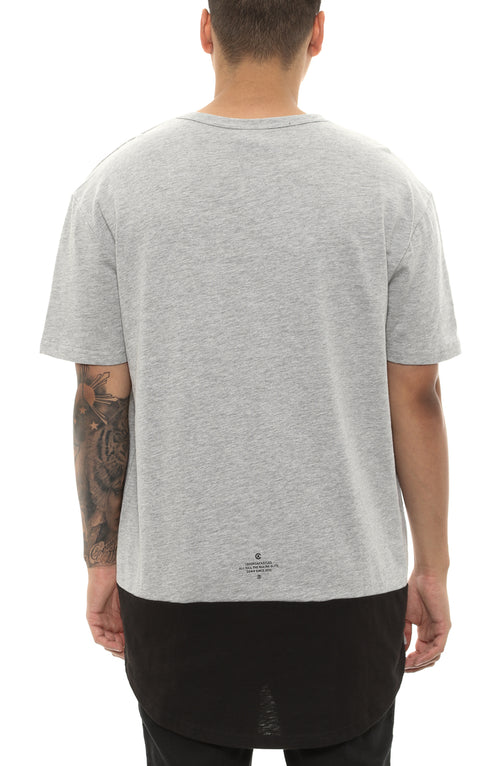 Originator Short Sleeve Top Grey Speckle