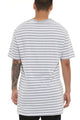 Dead Studios 90's Stripe Tee Grey/White