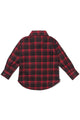 Haus of JR Chris L/S Flannel Black/Red