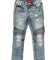 Haus of JR Clayton Biker Denim Blue/Gold