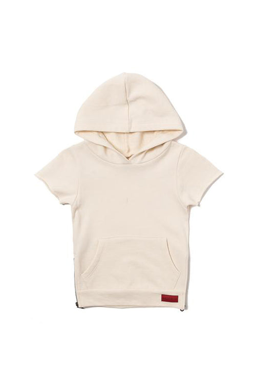 Haus of JR Jordyn Washed S/S Hood Off White