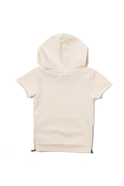 Haus of JR Jordyn Washed S/S Hood Off White