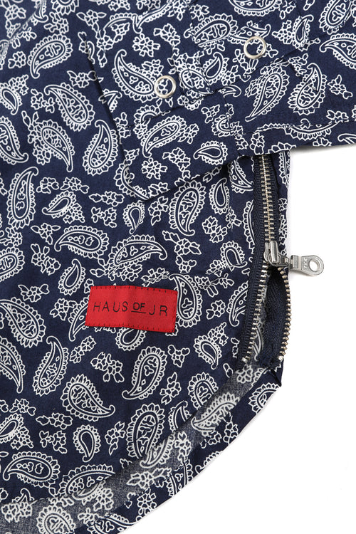 Haus of JR Paisley Maddox Navy