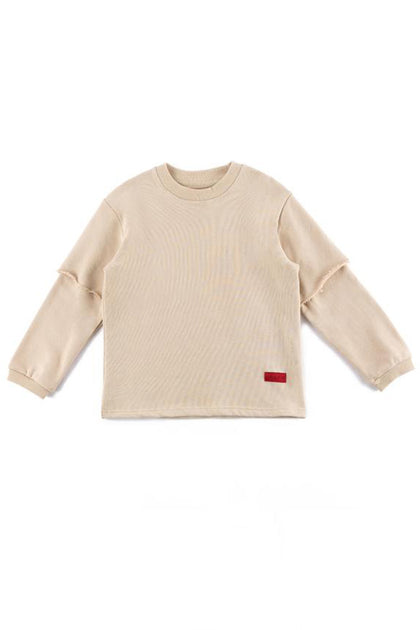 Haus of Jr Franklin Set Crewneck Off White