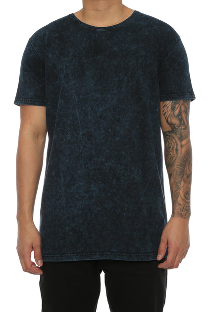 Silent Theory Acid Tall Tee Dark Navy