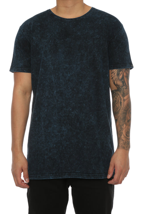 Silent Theory Acid Tall Tee Dark Navy