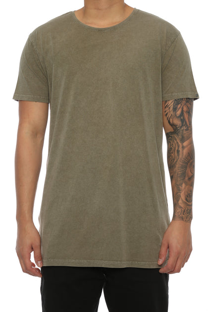 Silent Theory Acid Tall Tee Khaki
