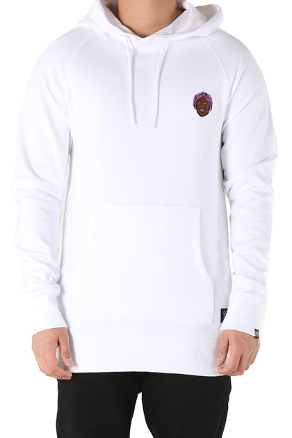 Goat Crew Uzi Embroidered Hood White