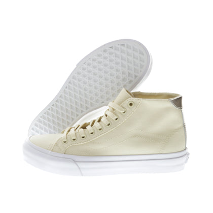Vans Women's Court Mid Cream/White