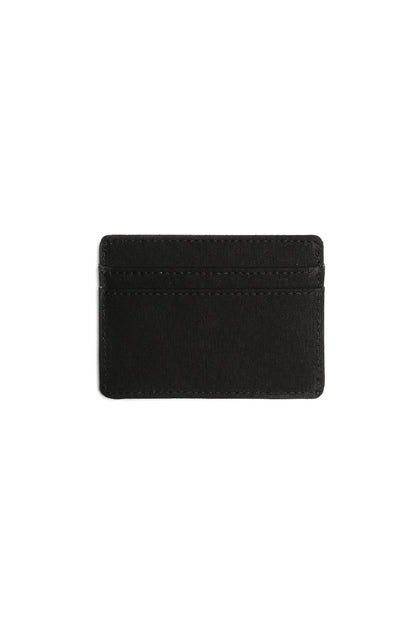 Carré Argent Canvas Card Holder Black